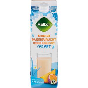 Melkan Zuiveldrink mango-passievrucht 0% vet