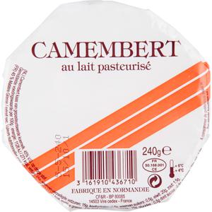 Bar Orange Camembert