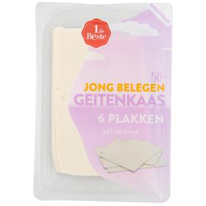 1 de Beste Jong belegen geitenkaas plakken 50+