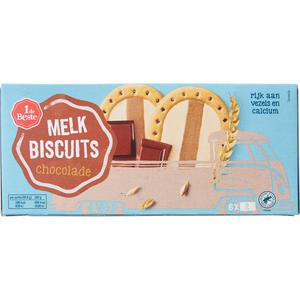 1 de Beste Melkbiscuit chocolade 12 stuks