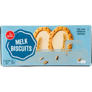 1 de Beste Melkbiscuit naturel 12 stuks