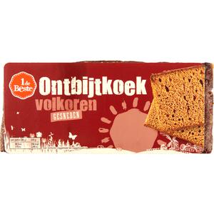 1 de Beste Volkoren ontbijtkoek gesneden