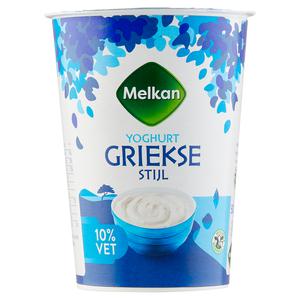 Melkan Yoghurt griekse stijl 10% vet