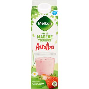 Melkan Vruchtenyoghurt aardbei