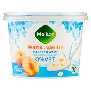 Melkan Kwark perzik-vanille