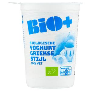 Bio+ Yoghurt griekse stijl 10% vet