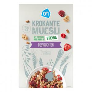 AH Krokante muesli stevia bosvruchten