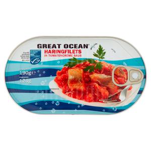 Great Ocean Haringfilets in tomatencrème saus