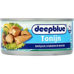 Deepblue Tonijnstukken in water