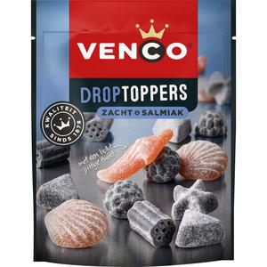 Venco Droptoppers zacht & salmiak