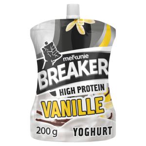 Melkunie Breaker Vanille Yoghurt 0,9% Vet 200g