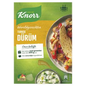 Knorr Wereldgerechten Maaltijdpakket Turkse Dürüm 198g