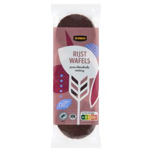 Jumbo Rijstwafels Pure Chocolade Coating 3 x 3 Stuks 150g