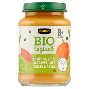 Jumbo Biologisch Pompoen, Zoete Aardappel Met Linzen & Pasta 8+ Maanden 190g