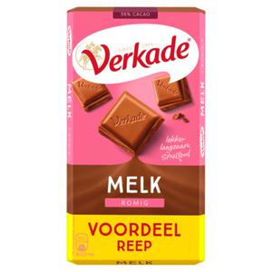 Verkade Melk Romig Voordeelreep 192g