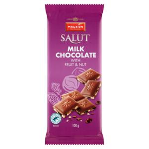 Mauxion Salut Melk Chocolade Fruit & Noten 100g