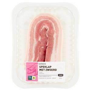 Jumbo Varkens Speklap met Zwoerd ca. 200g