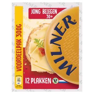 Milner 30+ Jong Belegen Voordeel Kaas Plakken 300g