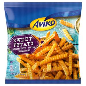 Aviko Zoete Aardappel Kreukel Frites 450g