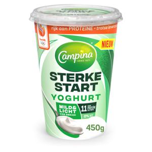 Campina Sterke Start Yoghurt Mild & Licht 450g