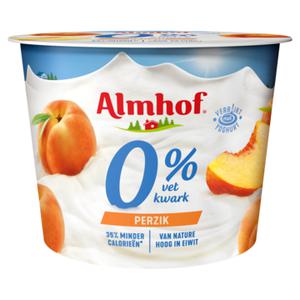 Almhof 0% vet kwark perzik