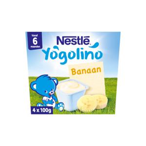 Nestlé® Yogolino® Banaan 6+ baby toetje