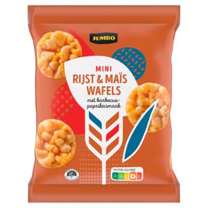 Jumbo Mini Rijst & Maïswafels 30g