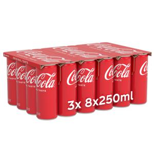 Coca-Cola Original Taste 3 x 8 x 250ml