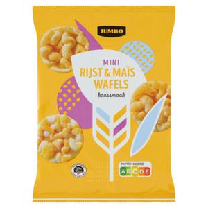 Jumbo Mini Rijst & Maïs Wafels Kaassmaak 30g