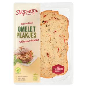 Stegeman Omelet Plakjes Italiaanse Kruiden 80g