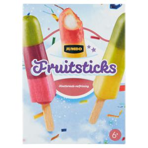 Jumbo Fruitsticks IJslollies 6 Stuks