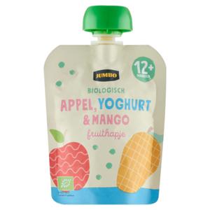 Jumbo Fruithapje Appel, Yoghurt & Mango Biologisch 12+ Maanden 85g