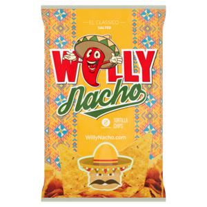 Willy Nacho El Classico Salted Tortilla Chips 200g