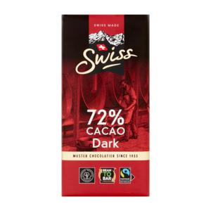 Swiss 72% Cacao Dark 100g