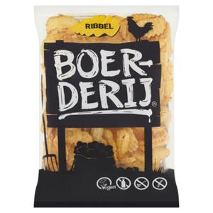 Boerderij Chips Ribbel 190g