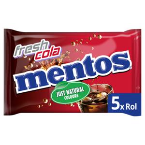 Mentos Chewy Dragees Colasmaak 5 x 37, 5g