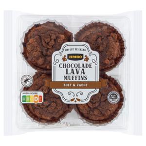 Jumbo Chocolade Lava Muffins 180g