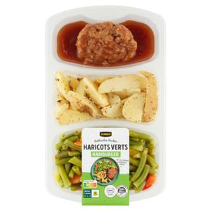 Jumbo Haricots Verts met Hamburger 500g