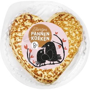 Pan-bake Hartjes pannenkoeken 8 stuks