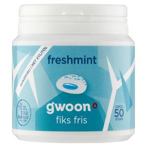 g'woon freshmint kauwgom