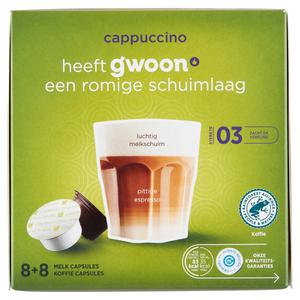 g'woon koffiecapsules cappuccino