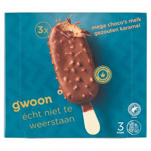 g'woon mega choco's melk gezouten karamel