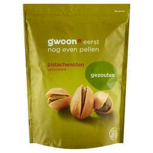 g'woon pistachenoten geroosterd & gezouten