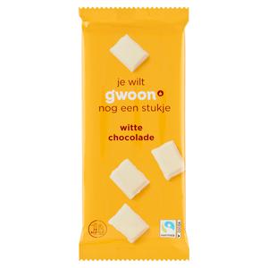 g'woon witte chocolade