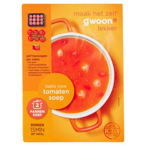 g'woon basis voor tomatensoep