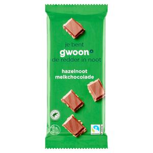 g'woon hazelnoot melkchocolade