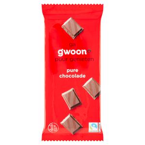 g'woon pure chocolade