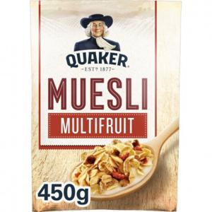 Quaker Havermout muesli multifruit