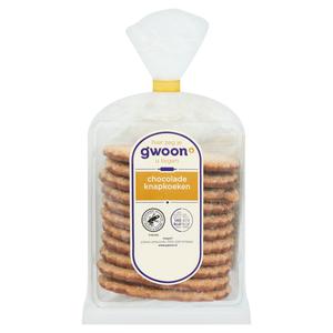 g'woon chocolade knapkoeken