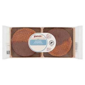 g'woon chocolade stroopwafels